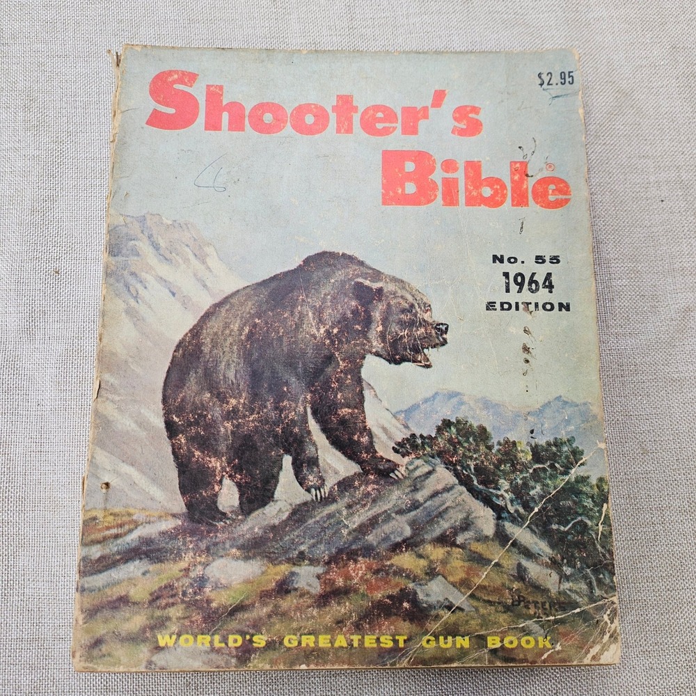 Shooters Bible No 55 1964 Edition Vintage Gun Reference Book Stoeger Arms